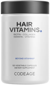 Codeage front packaging showing bottle and label for clear identification and benefit