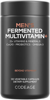 Codeage front label showing product name and vegan claim for easy identification