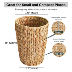 Coeusy side profile showing basket dimensions and slim footprint for small spaces