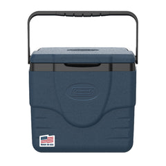 Coleman Chiller front view in Sapphire showing compact design and brand reliability