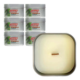 Coleman front tin pack of six showing packaging and outdoor convenience