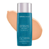 Colorescience product front packaging showing SPF 50 protection benefits