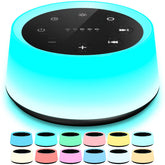 ColorsNoise front view showing speaker and controls, brand comforting ambient sound