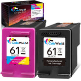 ColoWorld front packaging showing both cartridges and compatibility list for quick selection