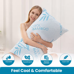 ComfySleep close-up shredded memory foam texture highlighting airflow and comfort
