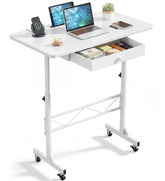 COMHOMA desk front view showing compact, space‑saving design and versatile use