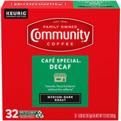 Community Coffee K-Cup close-up highlighting pod convenience and consistent taste