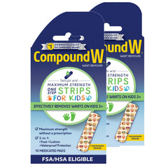 Compound W front packaging showing kid-friendly design and product details