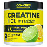 CON-CRET front packaging showing lemon lime flavor and benefits