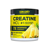 CON-CRET front packaging showing pineapple flavor and serving claim for convenience