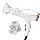 Conair front view showing dryer design and controls for easy styling