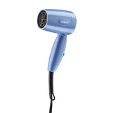 Conair front view with folded handle showing compact portability and easy packing benefit