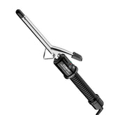 Conair Instant Heat curling iron front view showing compact barrel and clamp for precise curling