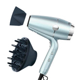 Conair SmoothWrap front view showing mint finish and ergonomic design benefits