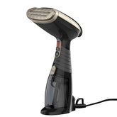 Conair handheld steamer front view showing controls and design for fast wrinkle removal