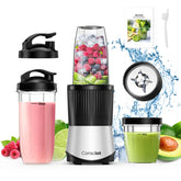 Consciot front view of blender showing compact design and controls for versatile blending