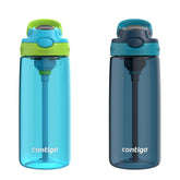Contigo Aubrey front packaging showing two colorful bottles and capacity benefit