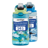 Contigo Aubrey front view showing Dinos & Sharks design and clear branding, durable play-ready look