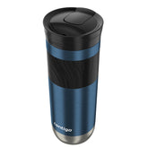 Contigo Byron 2.0 front view showing blueberry finish and capacity benefit