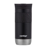 Contigo Byron front view showing licorice finish and slim profile, great for commuting