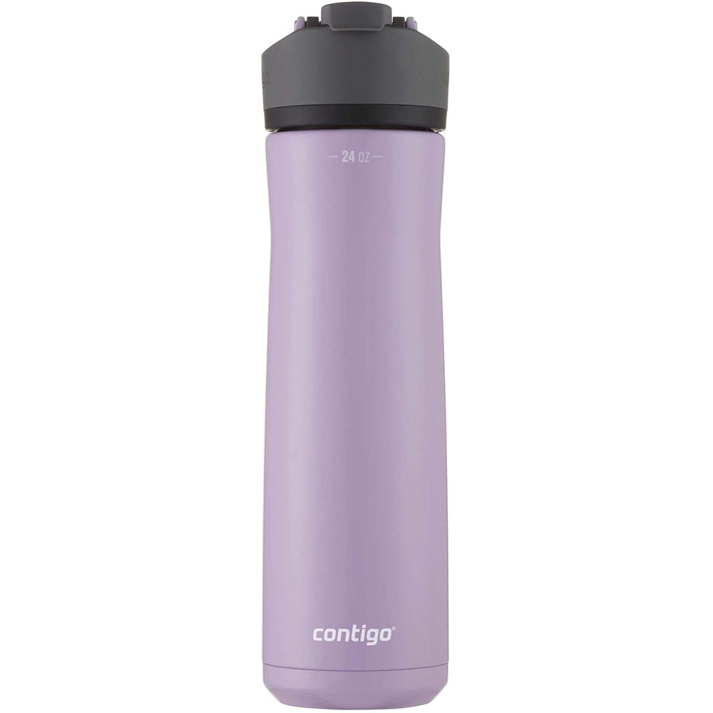 Contigo Cortland Chill front view in lavender showing leak-proof design and durable finish