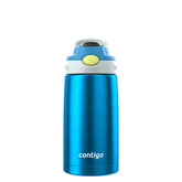 Contigo front packaging showing Blue Poppy Glacier design and compact size for kids
