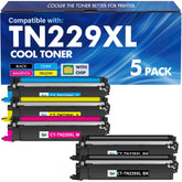 Cool Toner front packaging showing full 5-pack and compatibility benefits