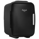 Cooluli mini fridge front view showing compact matte design and portability