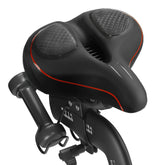 COOLWUFAN front view of red oversized seat showing comfort and compatibility