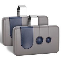 Cooouds front view of remote showing three buttons and compact design for easy access