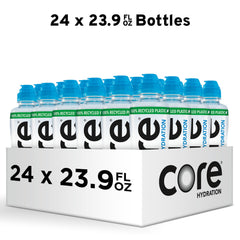 Core wide mouth open top for quick sips and easy refilling