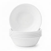Corelle Winter Frost front view showing clean white bowl and durable finish
