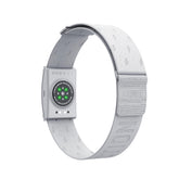 COROS armband front view showing sensor and strap, comfortable fit benefit