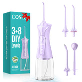 COSLUS front view showing compact design and travel-friendly shape for easy storage