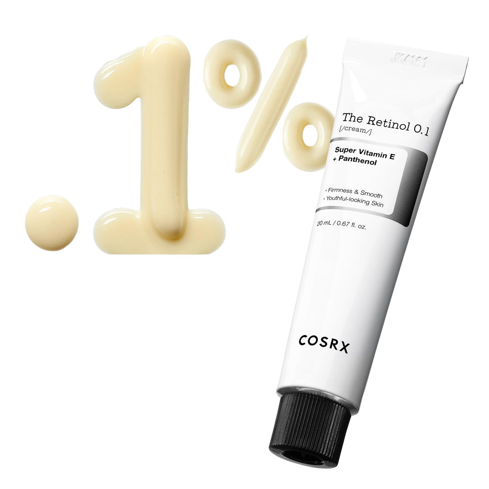 COSRX front packaging showing compact jar and branding, clear information visible