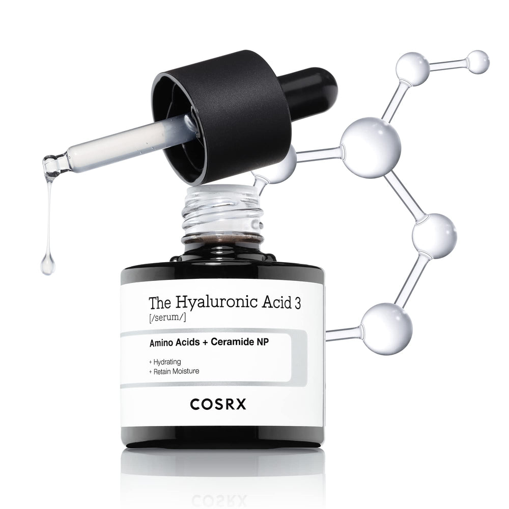 COSRX front packaging showing the 20ml serum bottle and branding for clear identification and trust