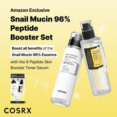 COSRX pump close-up of booster emphasizing easy-dose and hygienic benefit
