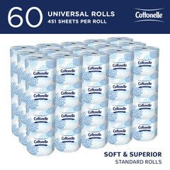Cottonelle Professional individually wrapped roll protecting hygiene and storage readiness