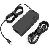 COWOOGMZ front view of 65W USB-C charger showing compact design and portability benefit