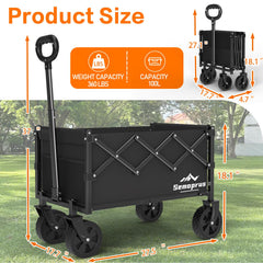 COZEER folded compact for trunk storage and space-saving benefit