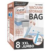 Cozy Essential front packaging showing 8 XXL bags for major space savings