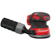 CRAFTSMAN V20 front view showing compact sander and controls for precise handling