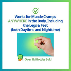 Cramp Defense capsule close-up highlighting smooth organic magnesium for faster absorption