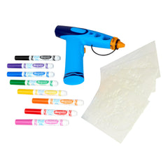Crayola five reusable stencils fanned out for guided pattern creation