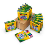 Crayola front packaging showing 12 boxed sets and quantity benefits