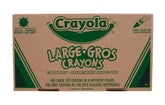 Crayola front box showing 400-count classpack, convenient bulk supply