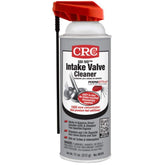 CRC front packaging of the 11 oz intake valve cleaner showing label and can benefits