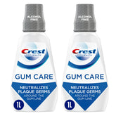 Crest bottle front packaging showing product and benefit