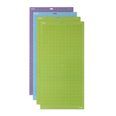 Cricut front packaging showing four 12x24 mats for quick inventory
