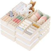Criusia front pack beige showing full 21-piece kit and tidy storage